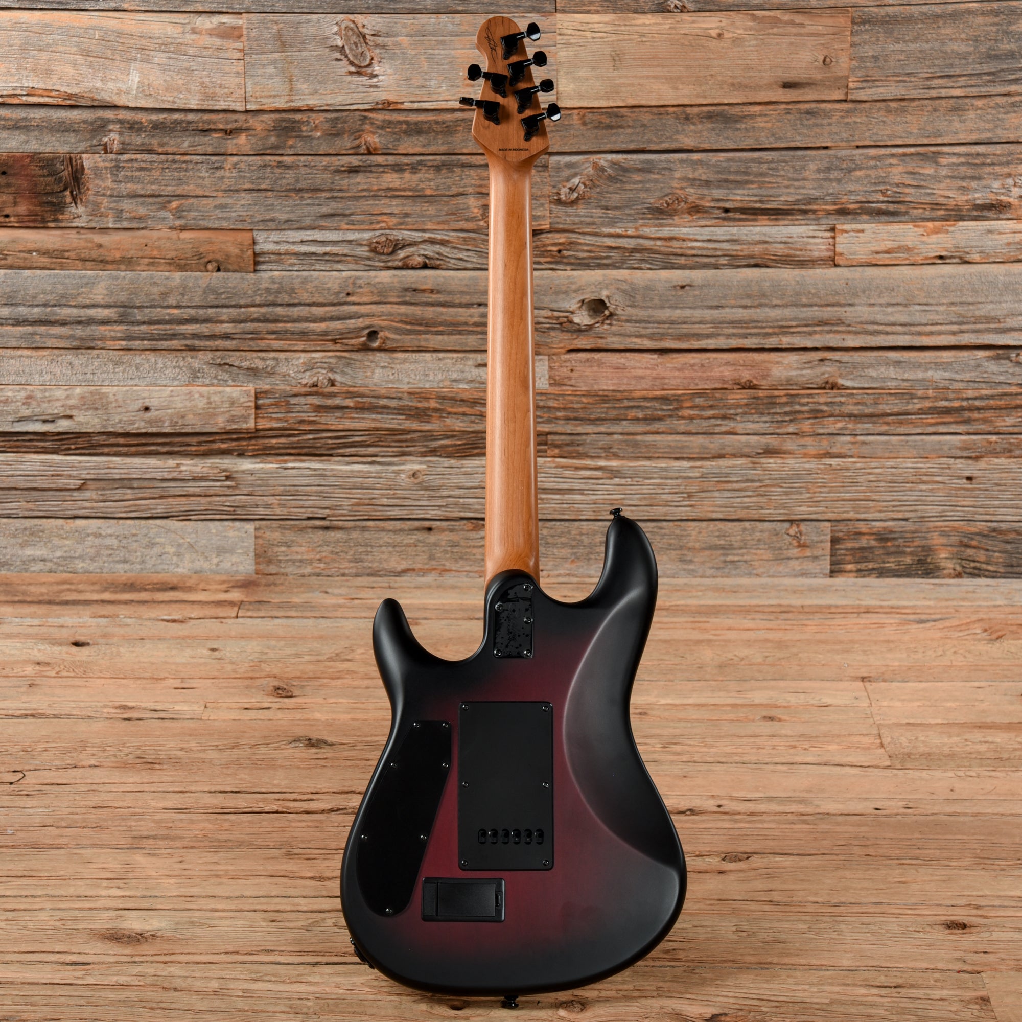 Sterling by Music Man Jason Richardson Signature Cutlass Dark Scarlet Burst Electric Guitars / Solid Body