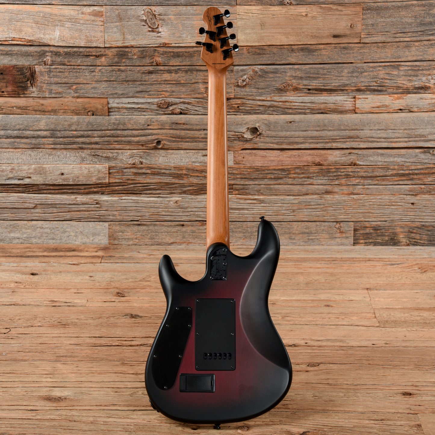 Sterling by Music Man Jason Richardson Signature Cutlass Dark Scarlet Burst Electric Guitars / Solid Body