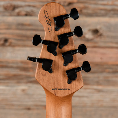 Sterling by Music Man Jason Richardson Signature Cutlass Dark Scarlet Burst Electric Guitars / Solid Body