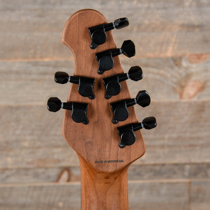 Sterling by Music Man JP157D John Petrucci 7-String Quilted Maple Cerulean Paradise Electric Guitars / Solid Body