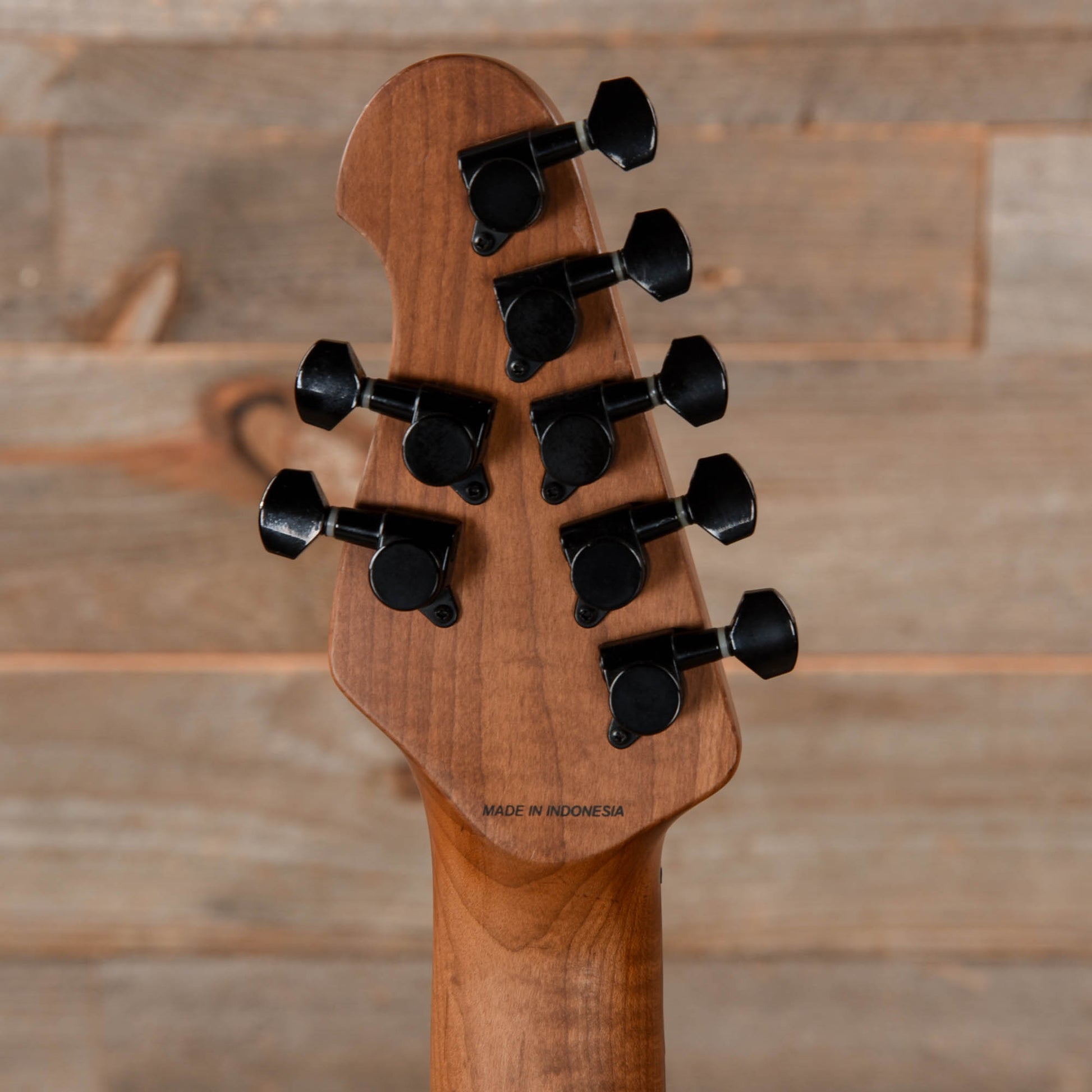 Sterling by Music Man JP157D John Petrucci 7-String Spalted Maple Blood Orange Burst Electric Guitars / Solid Body