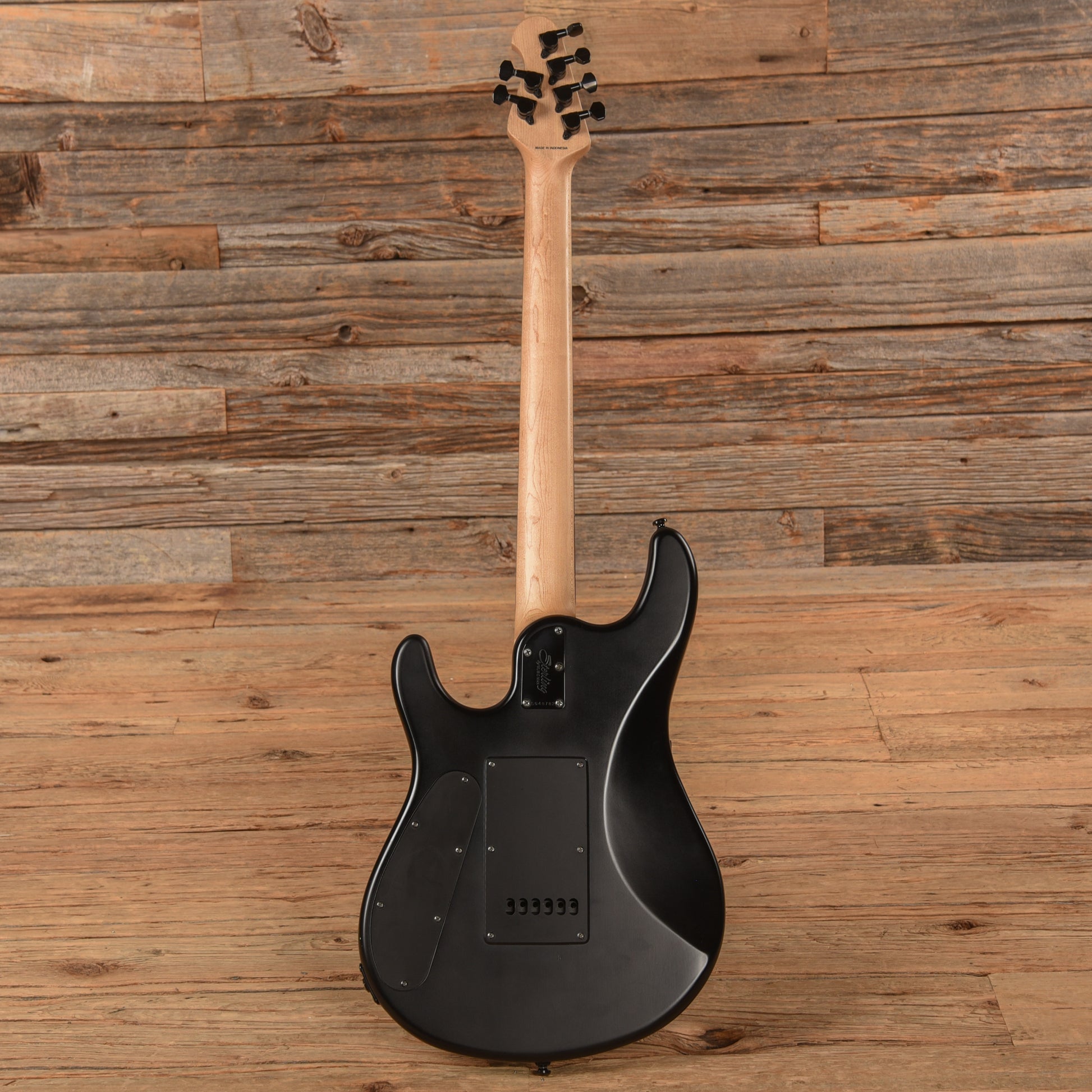 Sterling by Music Man JP60 John Petrucci Signature Stealth Black Electric Guitars / Solid Body