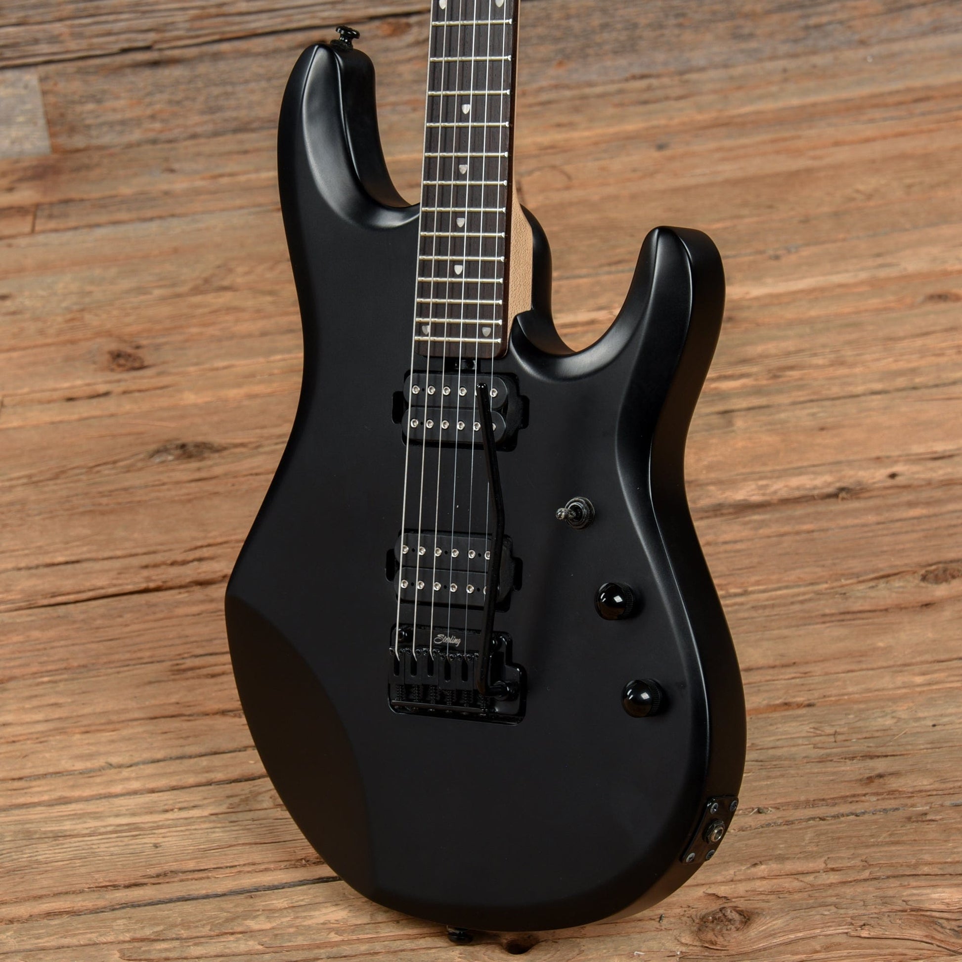 Sterling by Music Man JP60 Stealth Black Electric Guitars / Solid Body