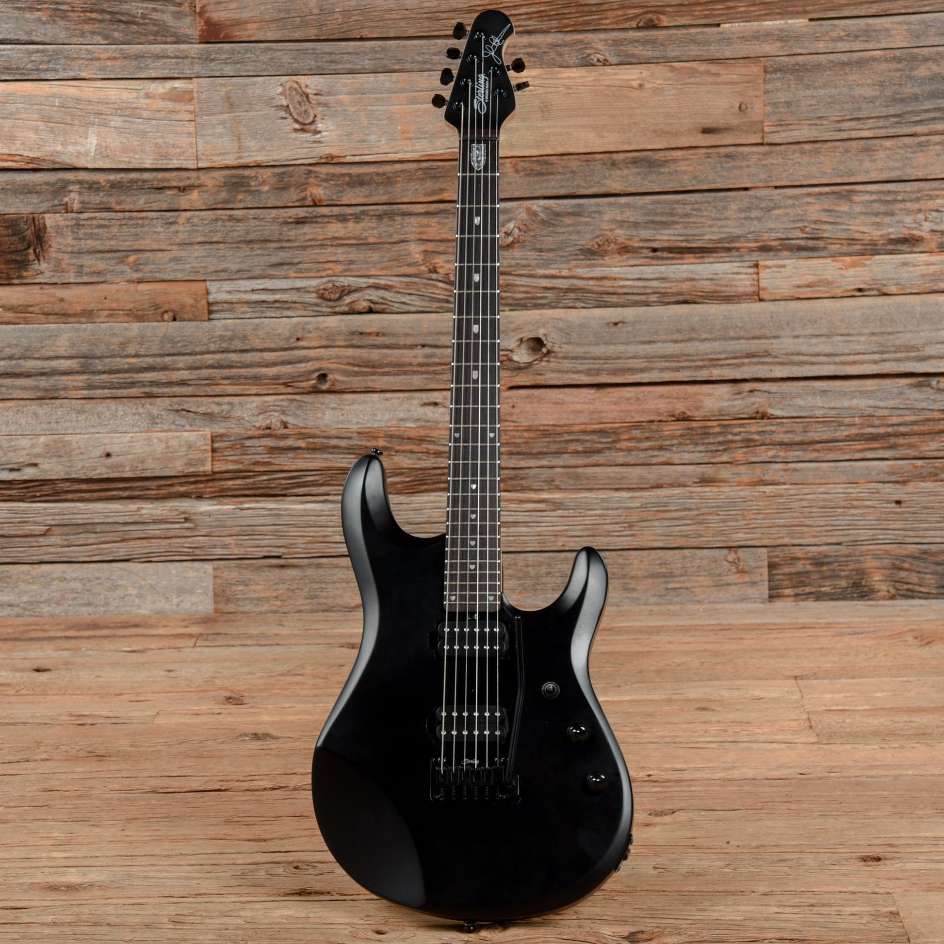 Sterling by Music Man JP60 Stealth Black Electric Guitars / Solid Body