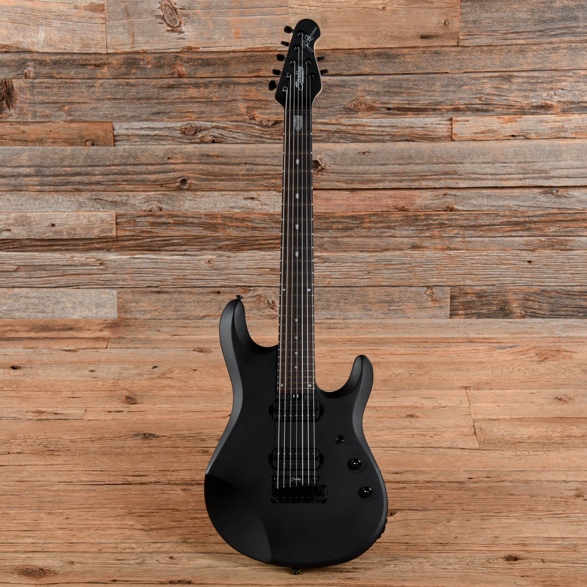Sterling by Music Man JP70 John Petrucci Signature 7-String Satin Black Electric Guitars / Solid Body
