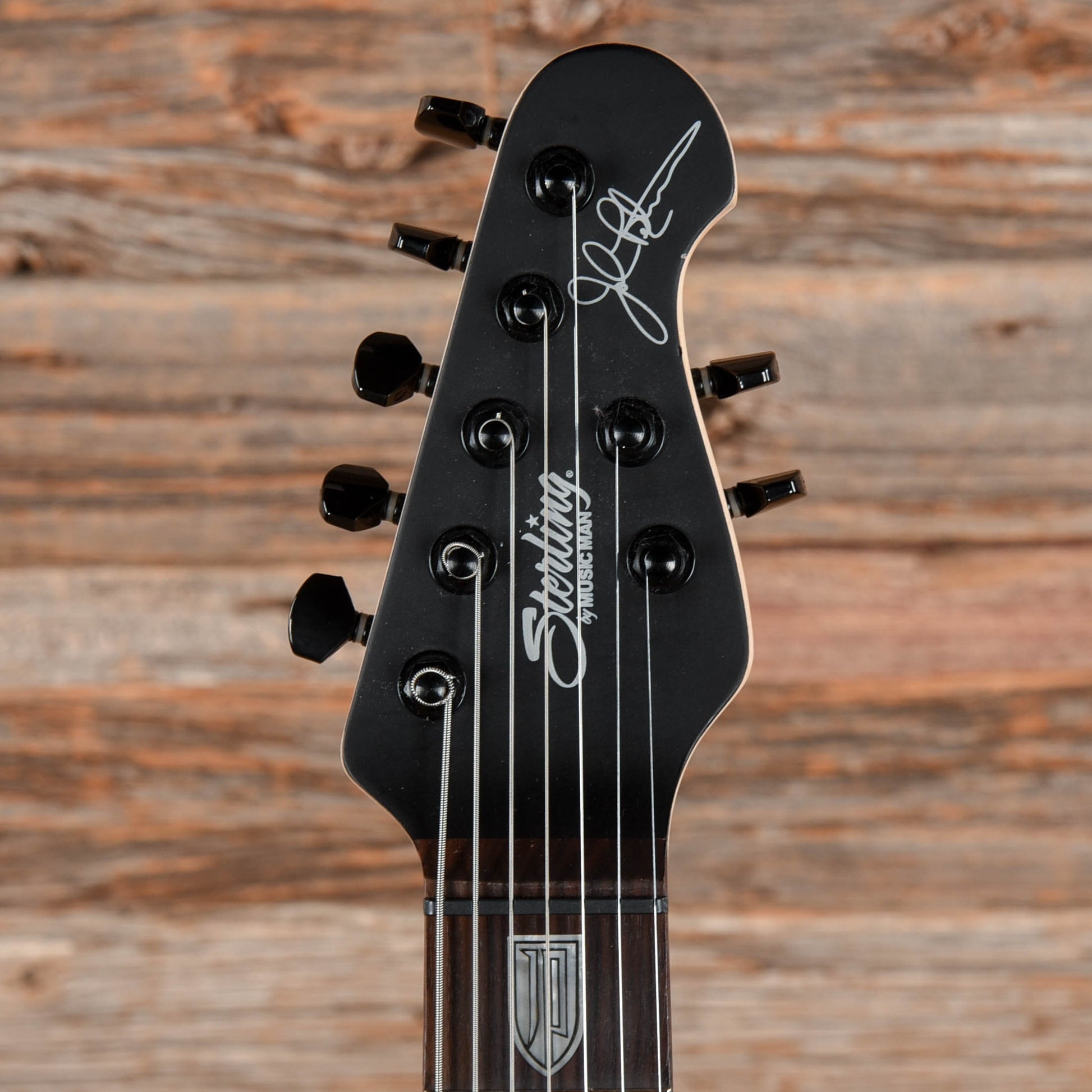 Sterling by Music Man JP70 John Petrucci Signature 7-String Satin Black Electric Guitars / Solid Body