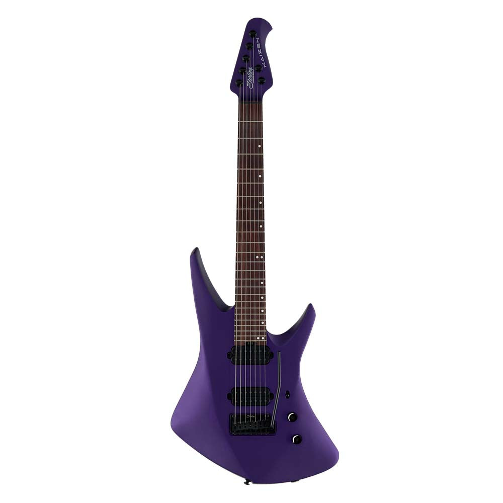Sterling by Music Man Kaizen 7-String Firemist Purple Satin Electric Guitars / Solid Body