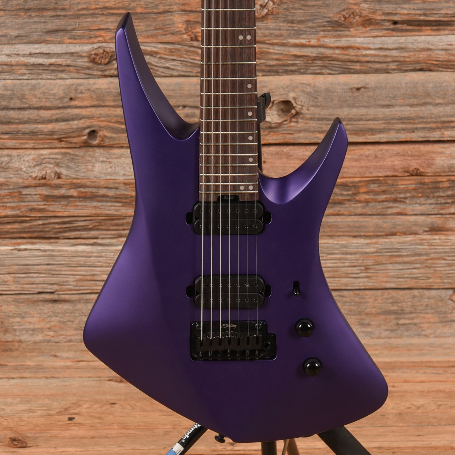 Sterling by Music Man Kaizen 7-String Firemist Purple Satin Electric Guitars / Solid Body
