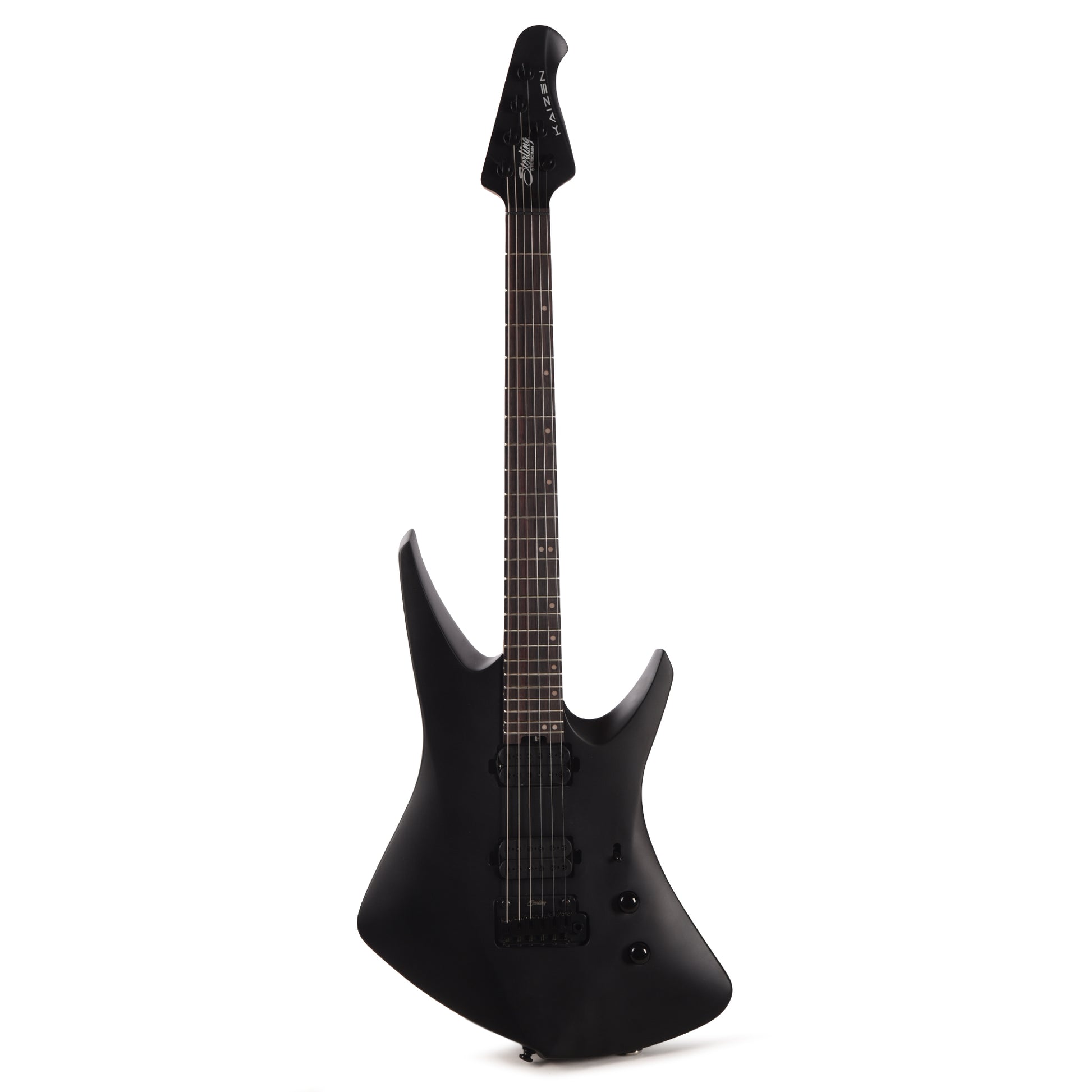 Sterling by Music Man Kaizen Stealth Black Electric Guitars / Solid Body