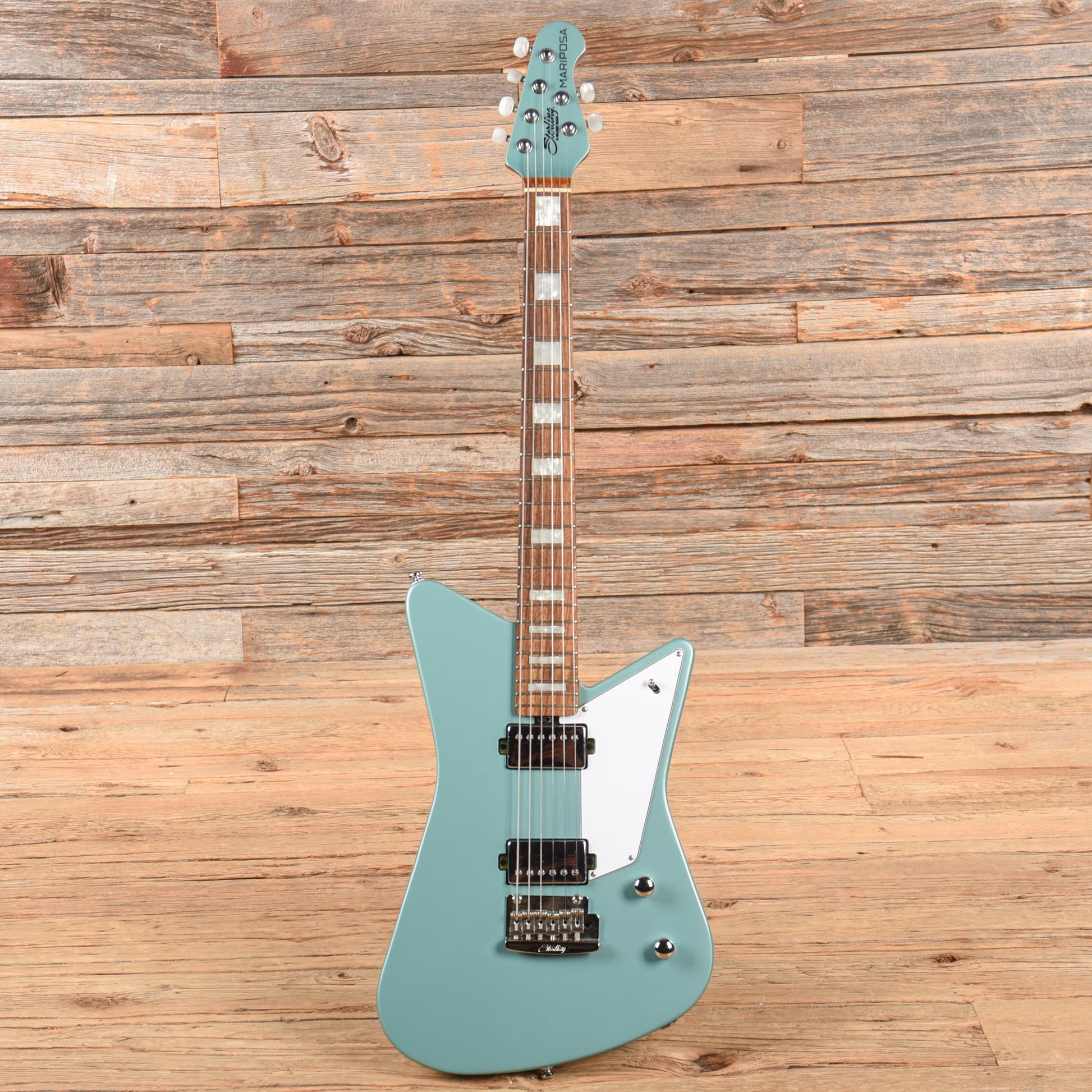 Sterling by Music Man Mariposa Dorado Green Electric Guitars / Solid Body