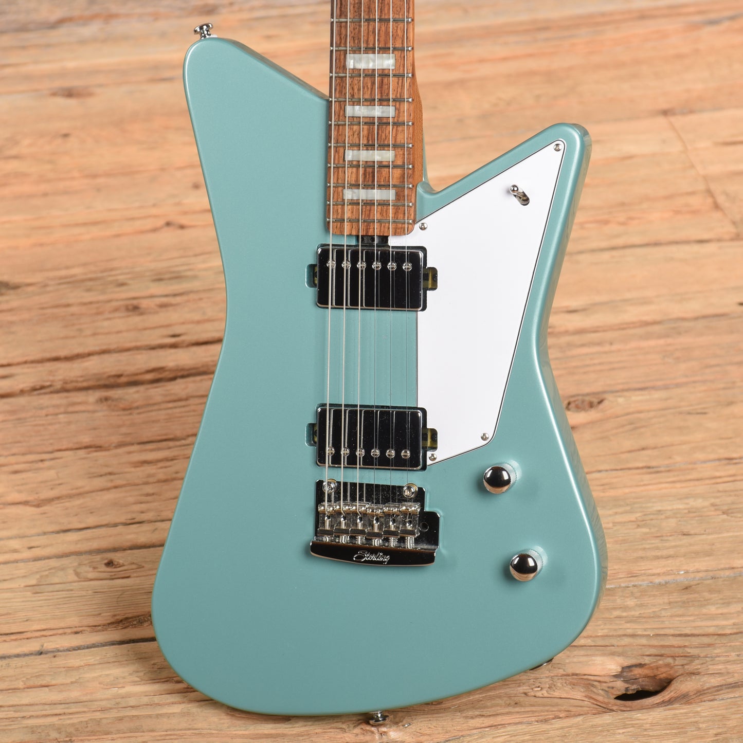 Sterling by Music Man Mariposa Dorado Green Electric Guitars / Solid Body
