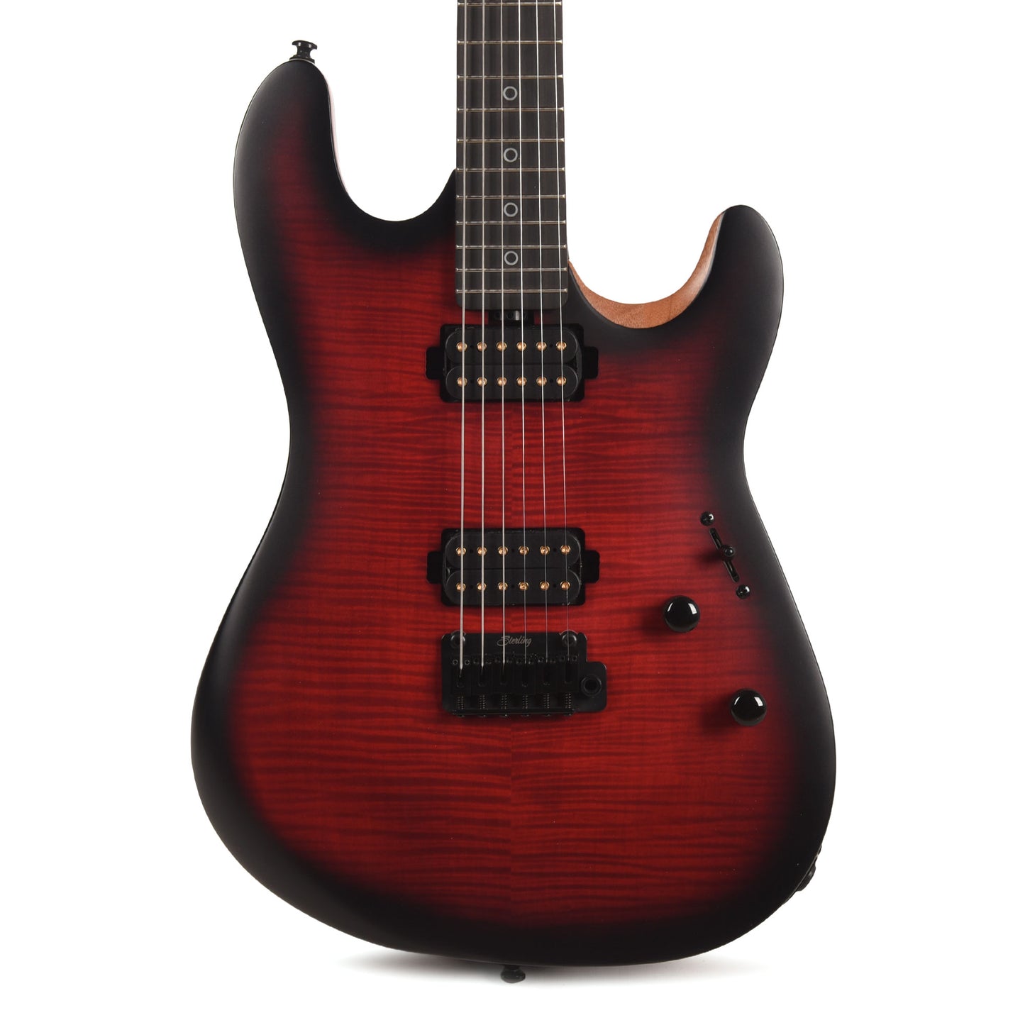 Sterling by Music Man Rabea Massaad Artist Series Sabre Blood Flame Burst Electric Guitars / Solid Body