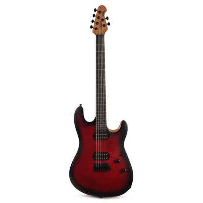 Sterling by Music Man Rabea Massaad Artist Series Sabre Blood Flame Burst Electric Guitars / Solid Body