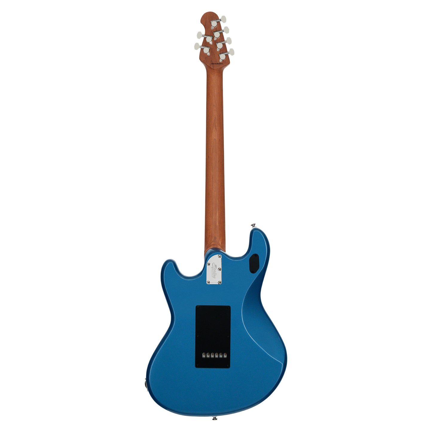 Sterling by Music Man StingRay Baritone Electric Guitar Toluca Lake Blue Electric Guitars / Solid Body