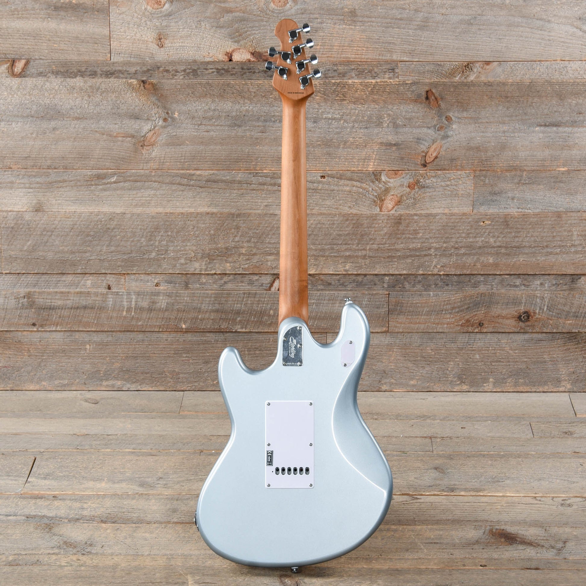Sterling by Music Man StingRay Guitar Firemist Silver Electric Guitars / Solid Body