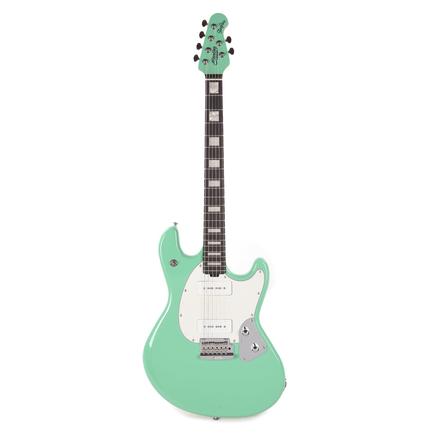 Sterling by Music Man StingRay Plus Seafoam Green Electric Guitars / Solid Body