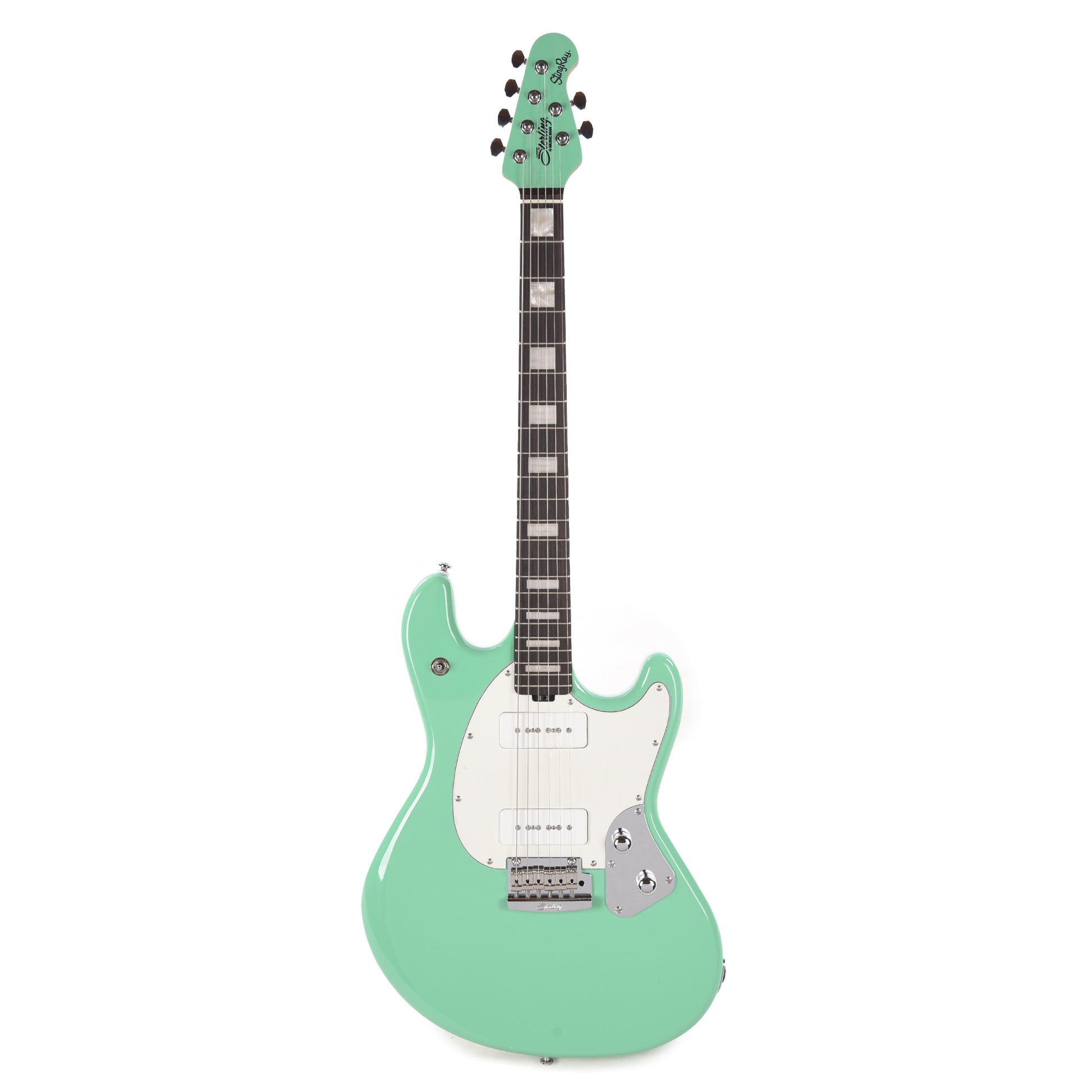 Sterling by Music Man StingRay Plus Seafoam Green Electric Guitars / Solid Body