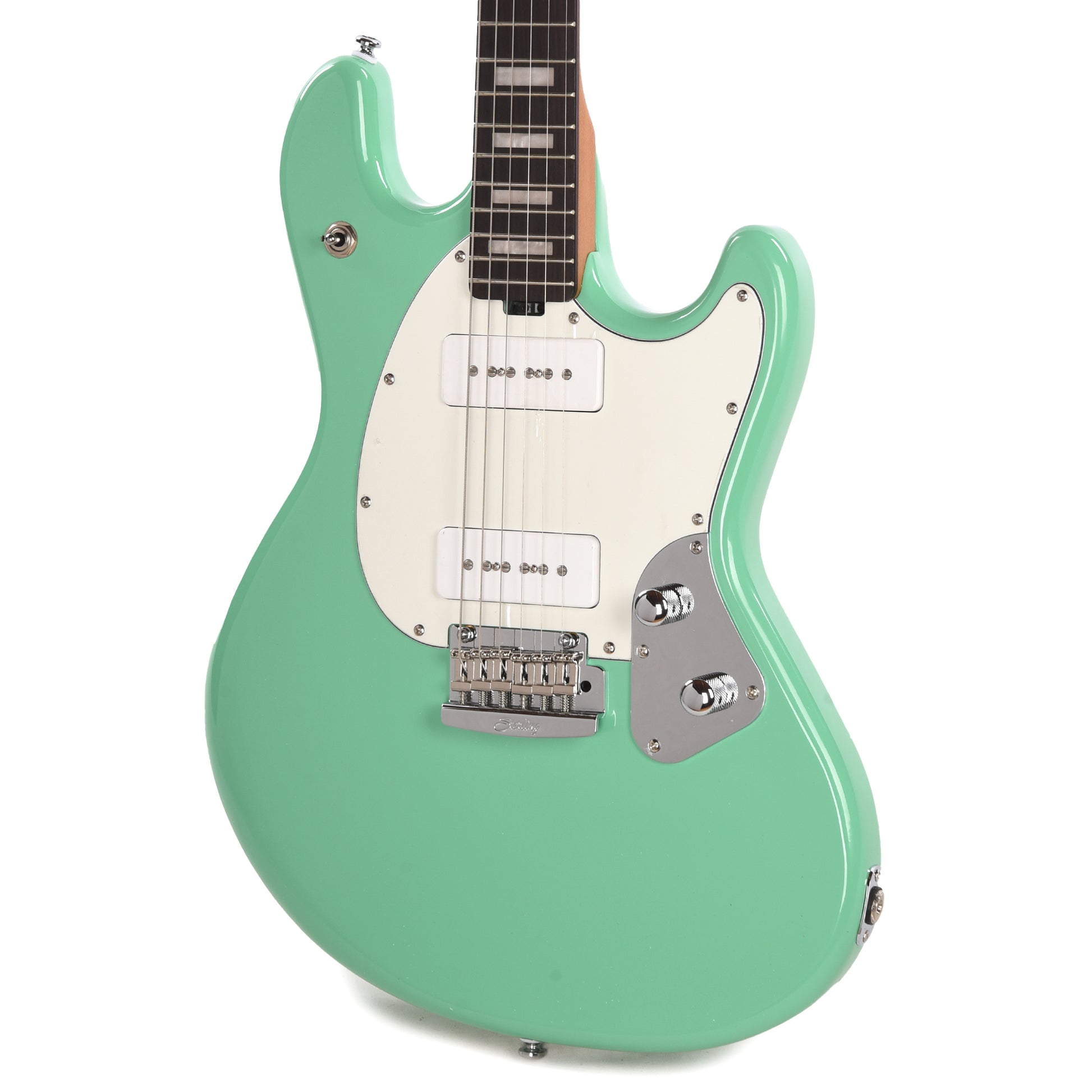 Sterling by Music Man StingRay Plus Seafoam Green Electric Guitars / Solid Body