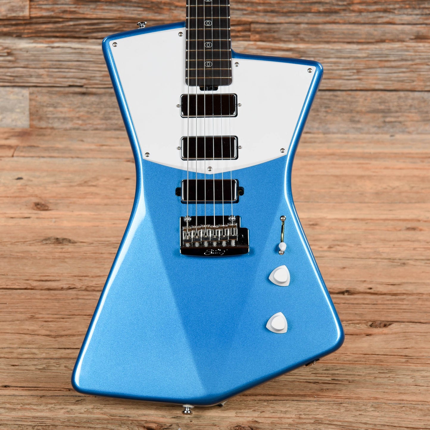 Sterling by Music Man STV60 St Vincent Signature Blue Electric Guitars / Solid Body
