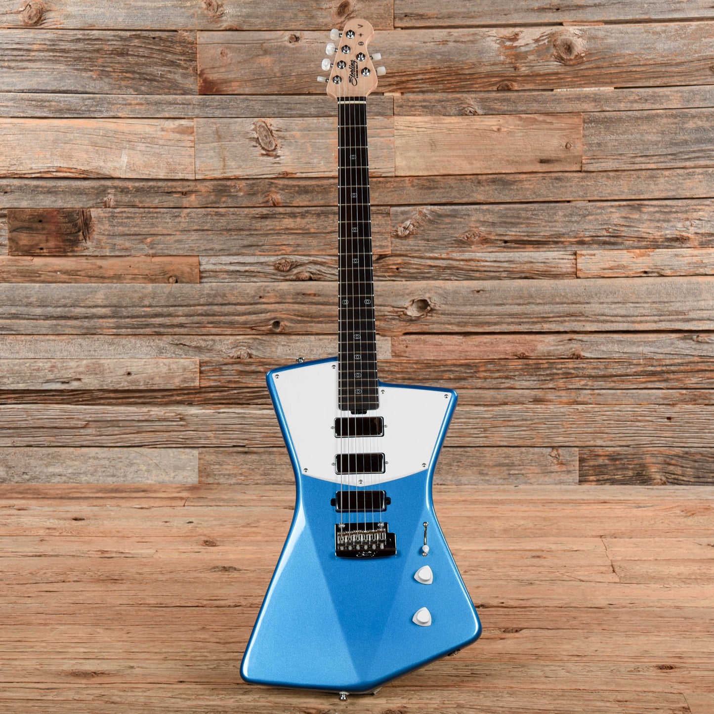 Sterling by Music Man STV60 St Vincent Signature Blue Electric Guitars / Solid Body
