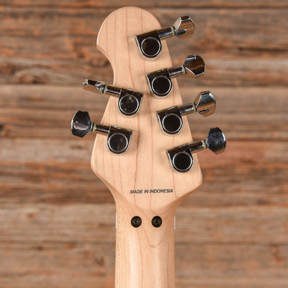 Sterling by Music Man SUB Series Axis Transparent Black Electric Guitars / Solid Body