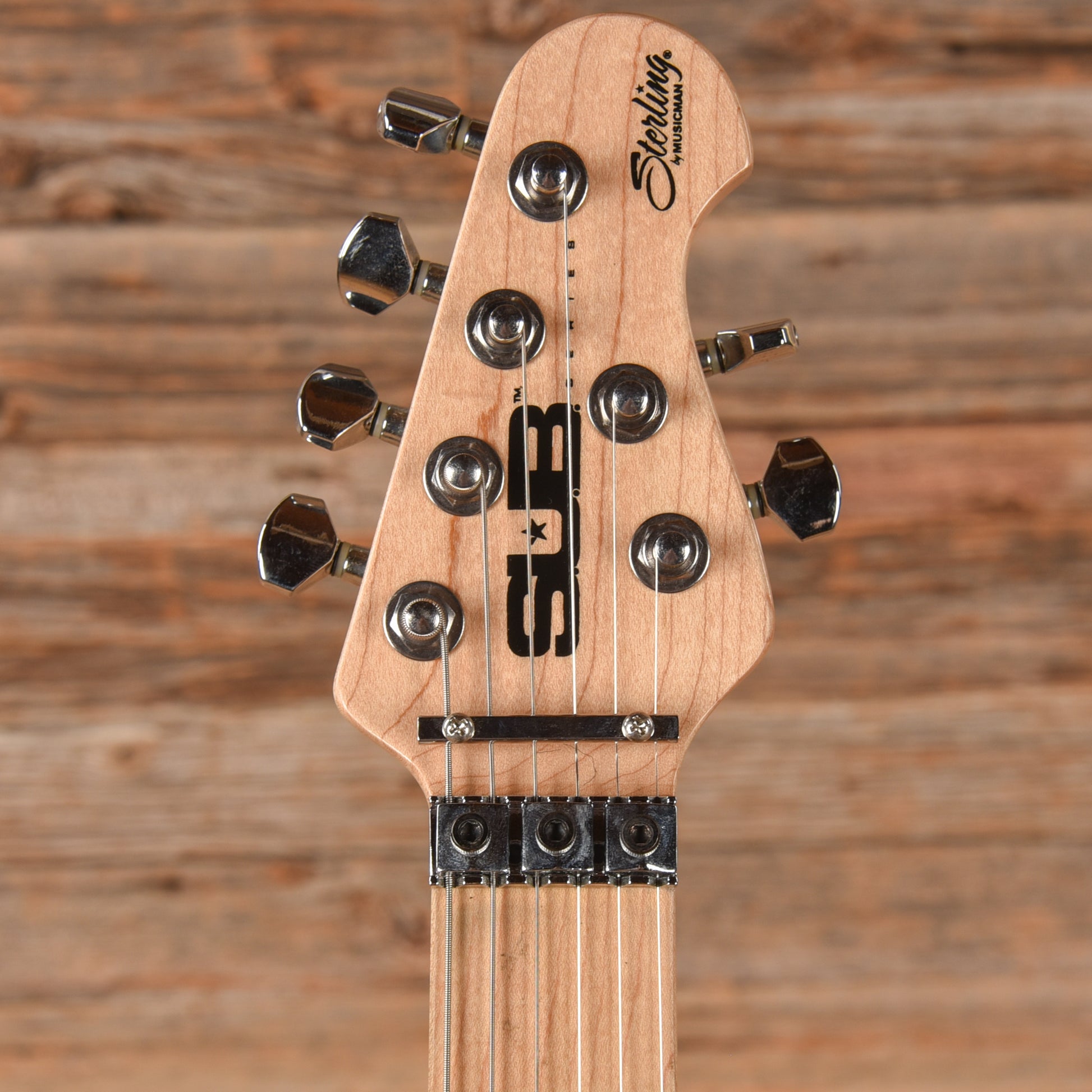 Sterling by Music Man SUB Series Axis Transparent Black Electric Guitars / Solid Body