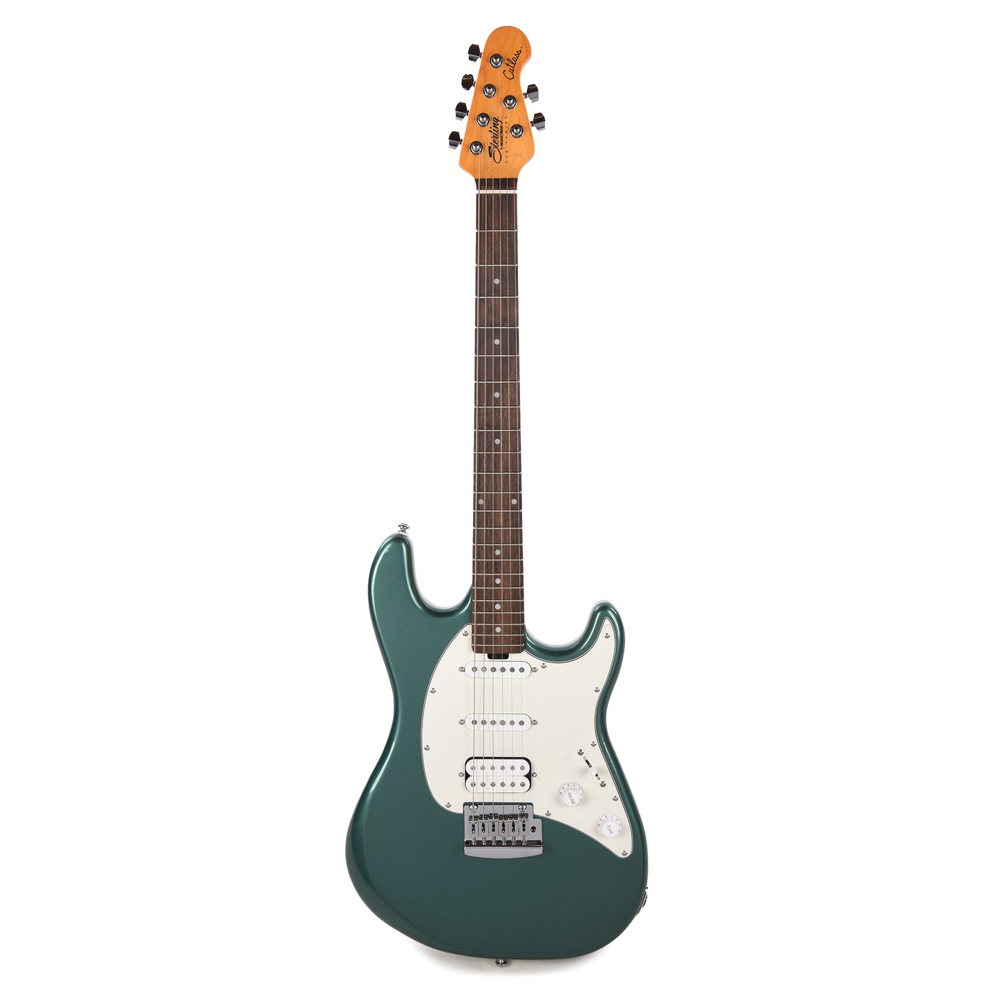 Sterling by Music Man SUB Series Cutlass HSS Sherwood Green Electric Guitars / Solid Body