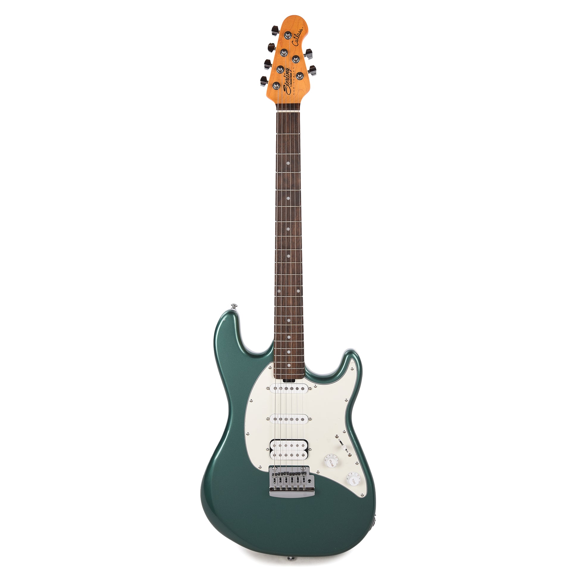 Sterling by Music Man SUB Series Cutlass HSS Sherwood Green Electric Guitars / Solid Body