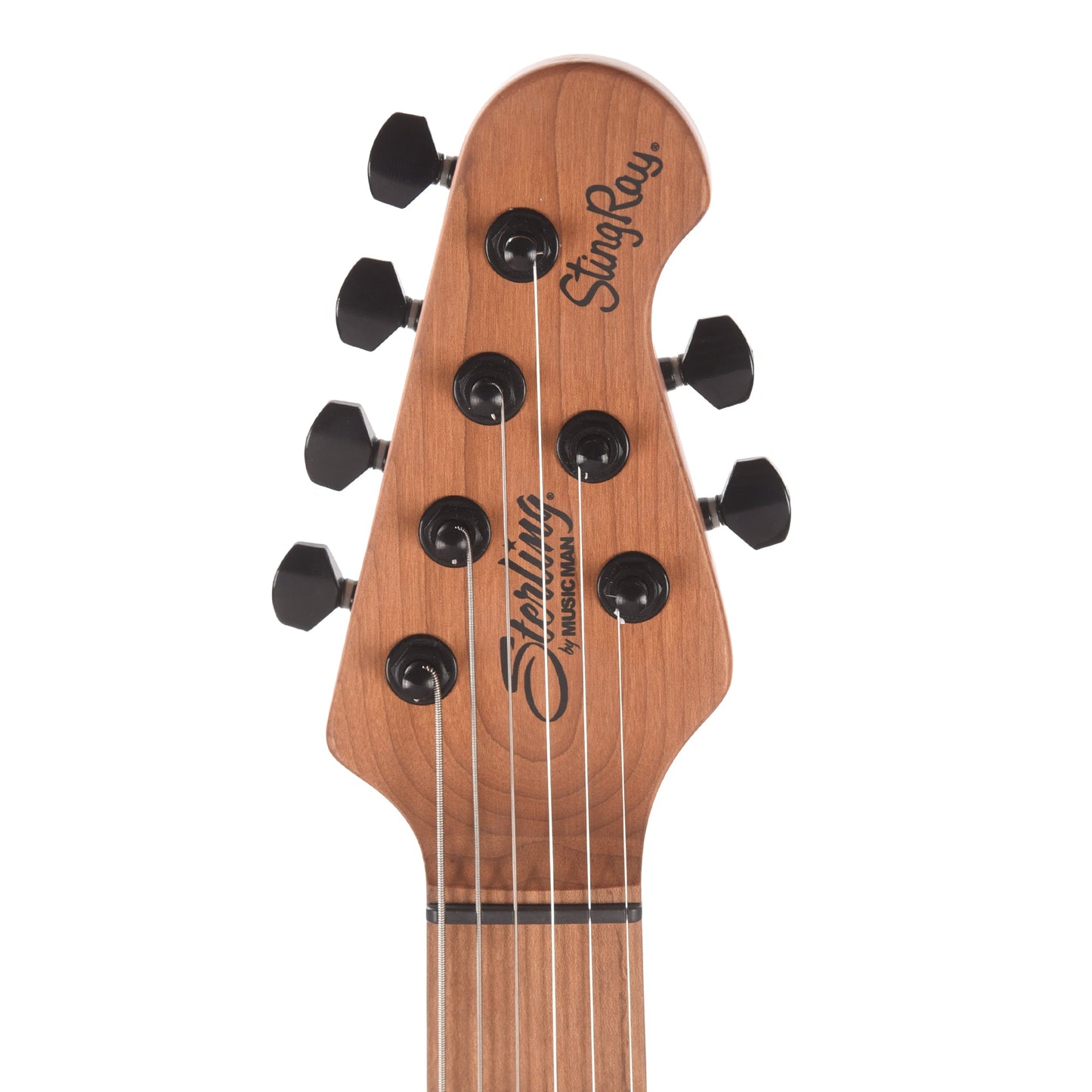 Sterling by Music Man Fluff Artist Series StingRay Guitar Amana Boat Blue Electric Guitars