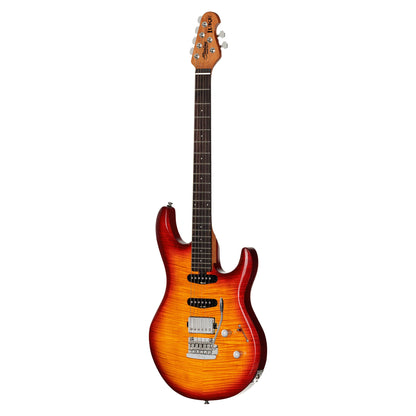 Sterling by Music Man Luke HSS Electric Guitar Heritage Cherry Burst Electric Guitars