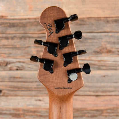 Sterling by Music Man Rabea Massaad Artist Series Sabre Blood Flame Burst Electric Guitars