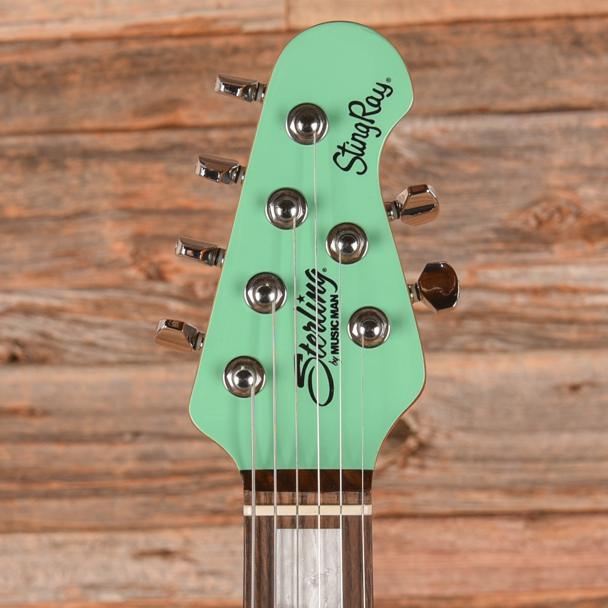 Sterling by Music Man SR50X Stingray Plus Seafoam Green Electric Guitars