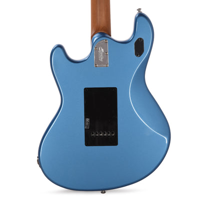 Sterling by Music Man StingRay Baritone Electric Guitar Toluca Lake Blue Electric Guitars