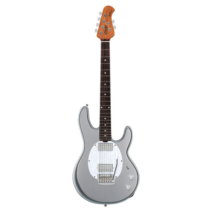 Sterling by Music Man StingRay II Guitar Silver Electric Guitars