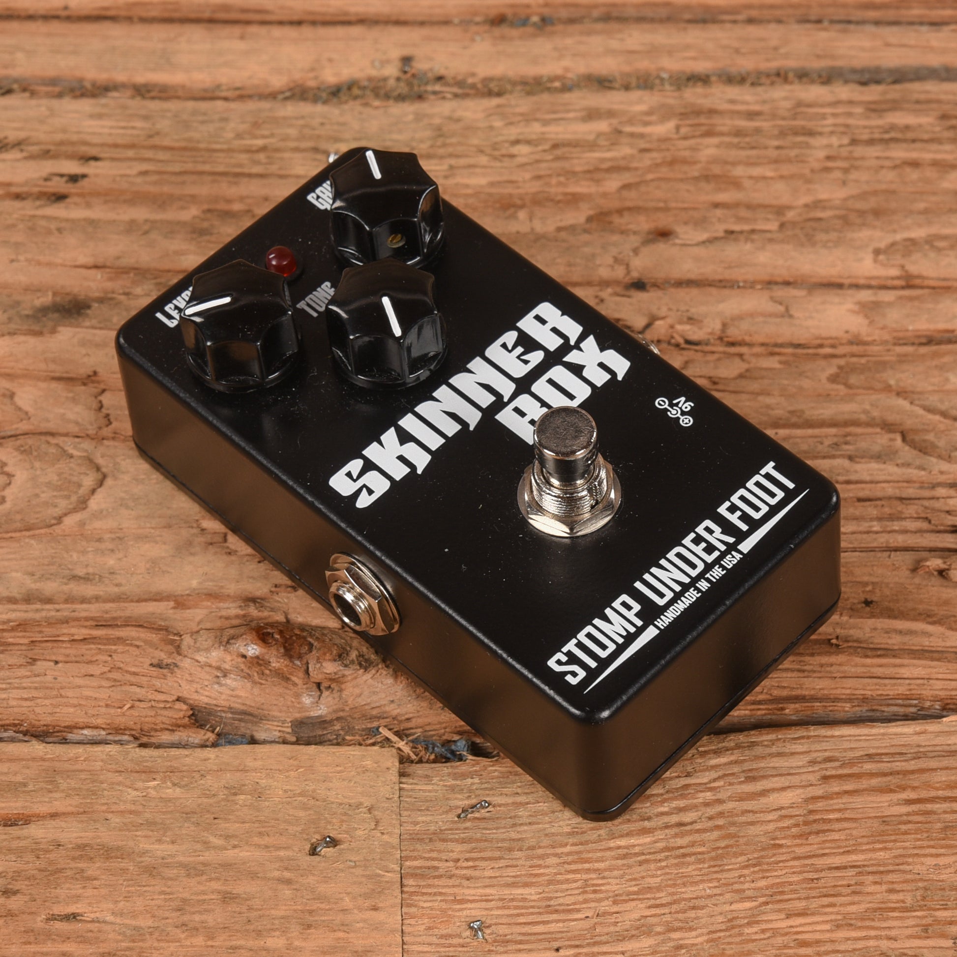 Stomp Under Foot Skinner Box Effects and Pedals / Distortion