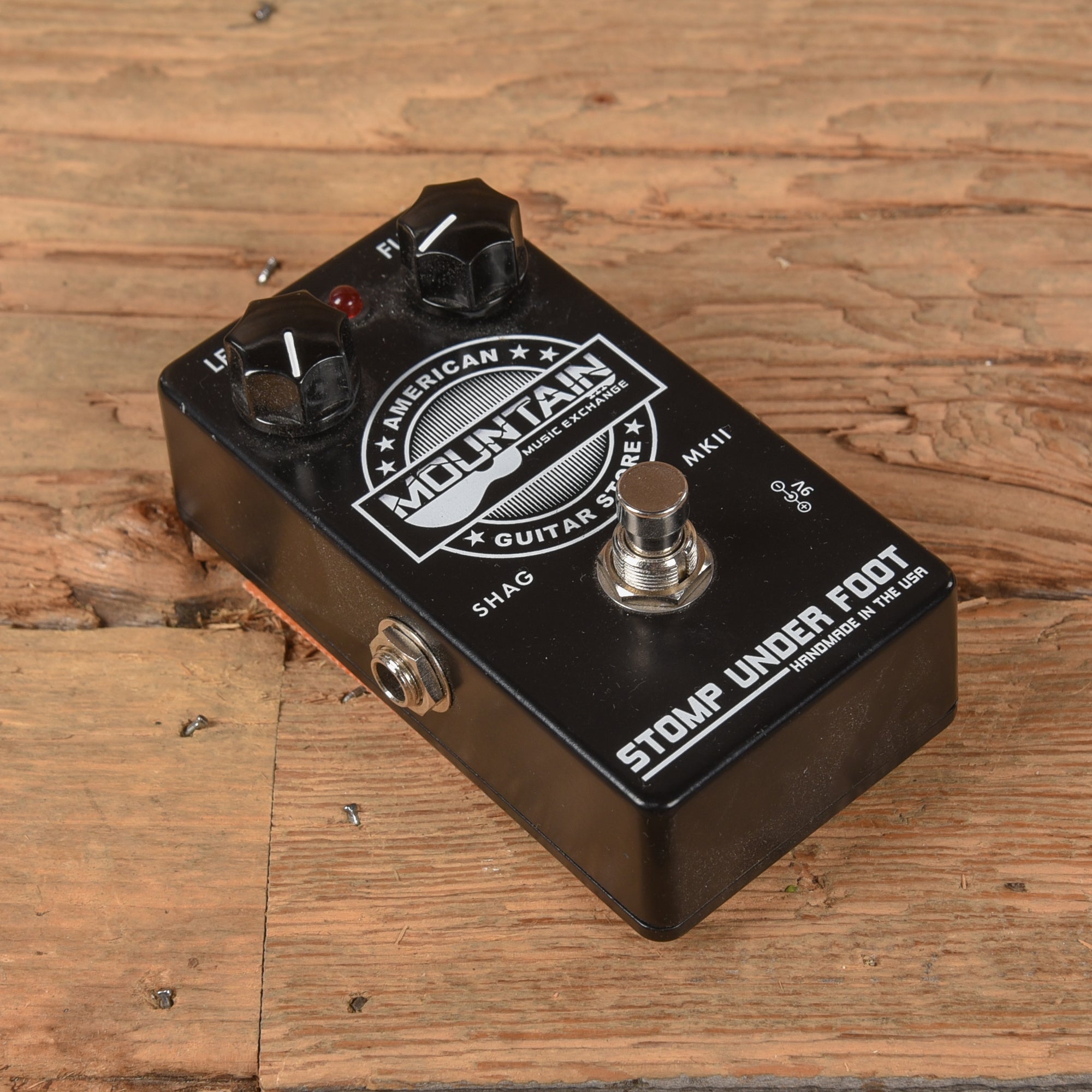Stomp Under Foot Shag Mk II Effects and Pedals / Fuzz