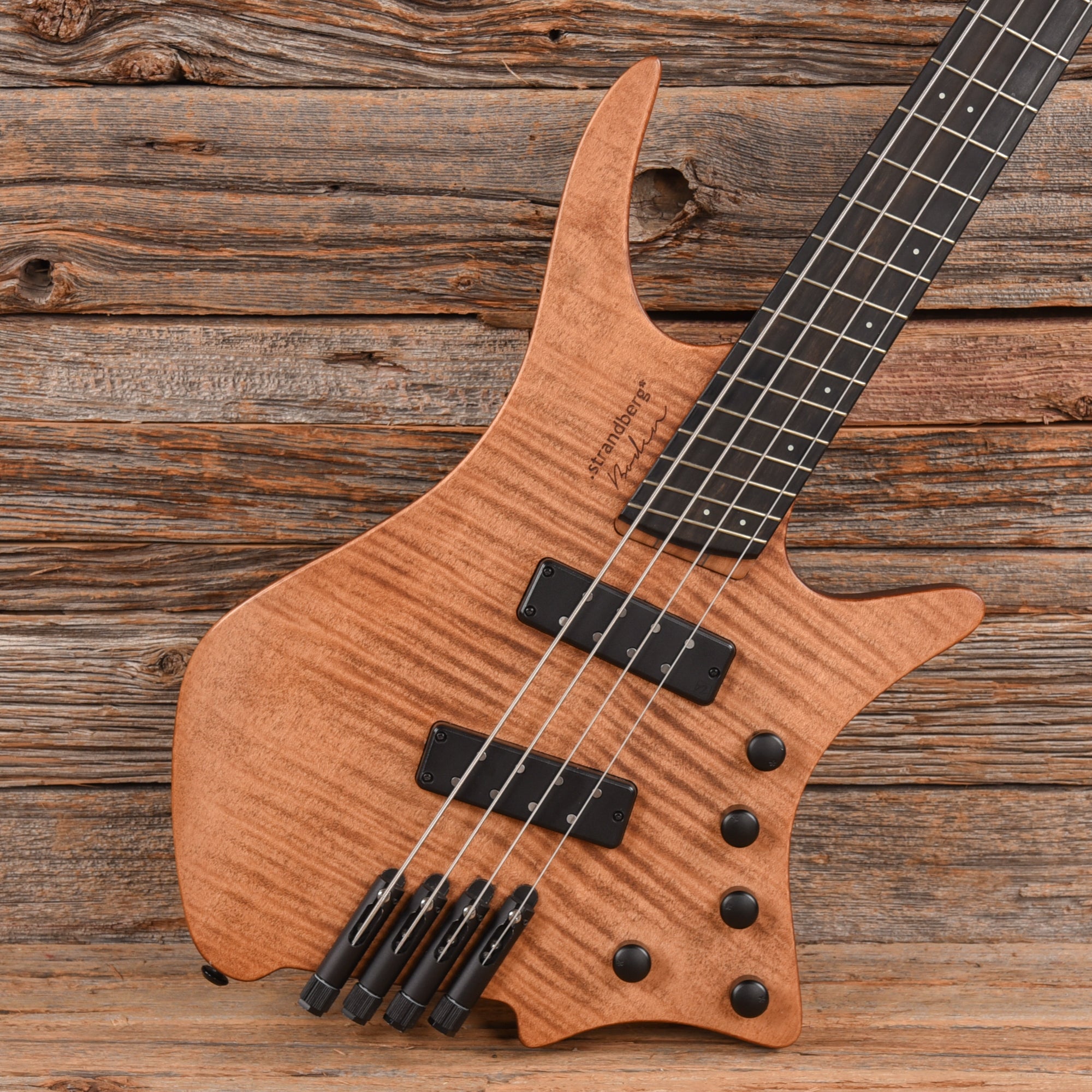Strandberg Boden Prog Bass Natural 2021 Bass Guitars / 4-String