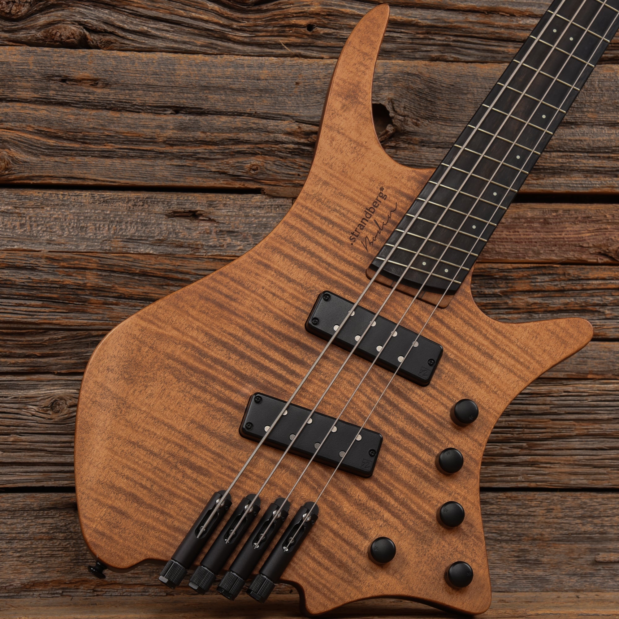Strandberg Boden Prog Bass Natural 2021 Bass Guitars / 4-String