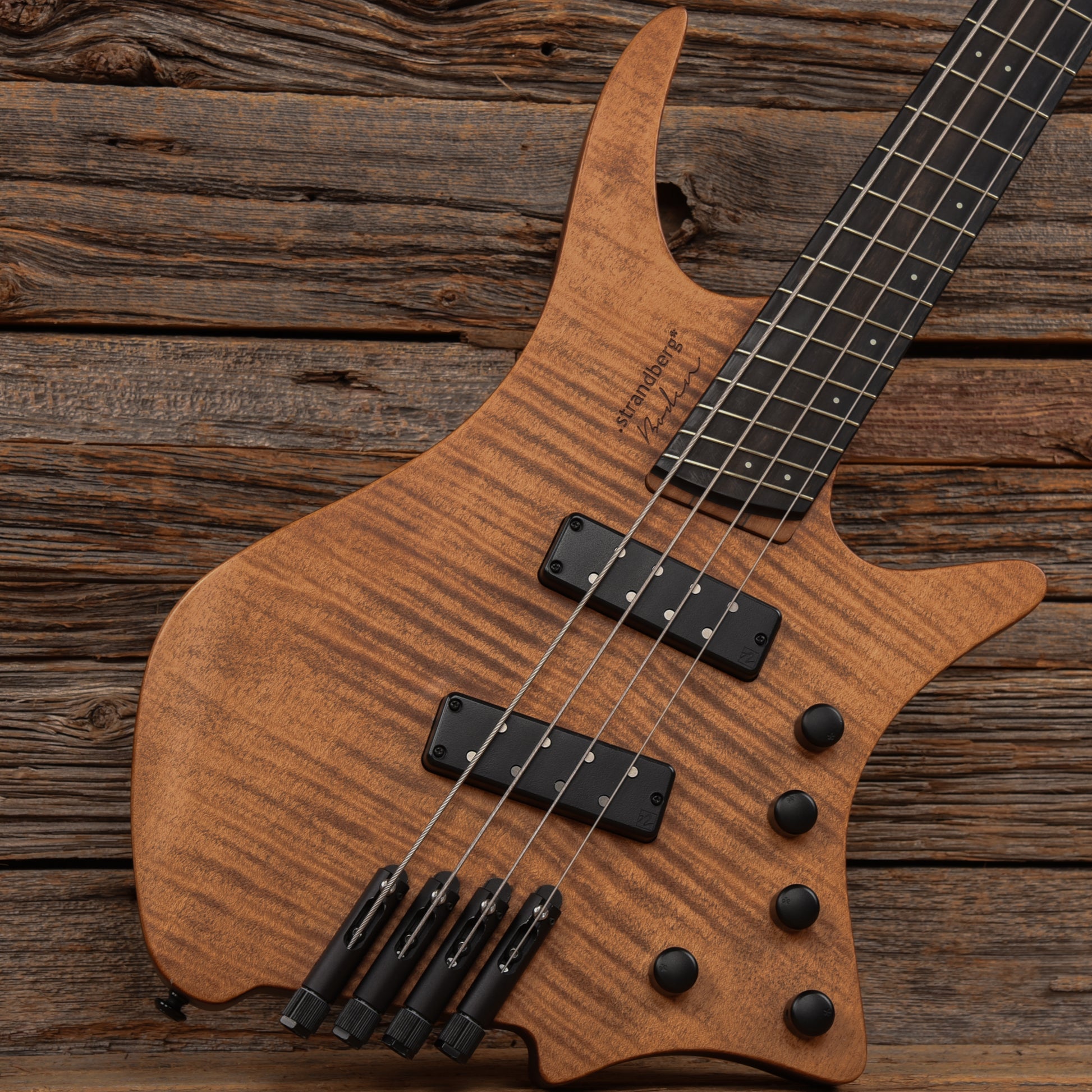 Strandberg Boden Prog Bass Natural 2021 Bass Guitars / 4-String