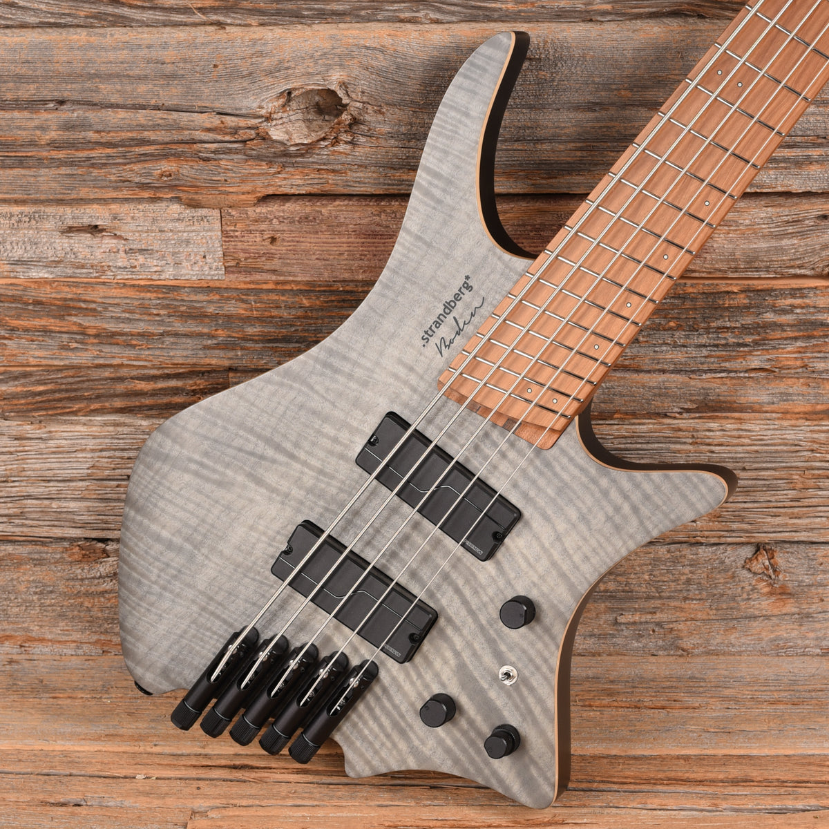 Strandberg Boden 5 Grey Bass Guitars