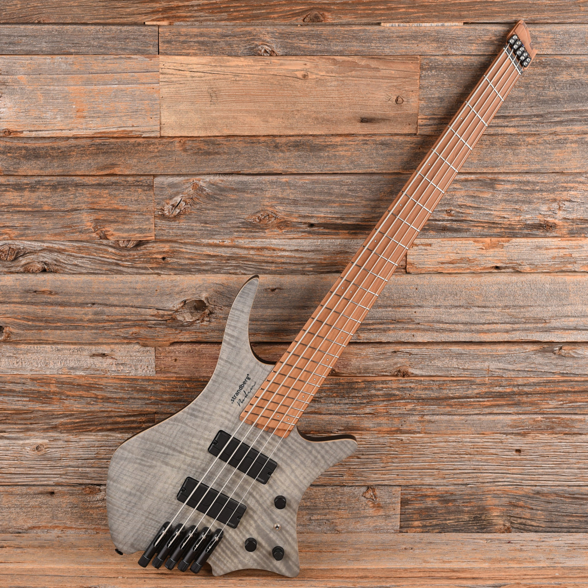 Strandberg Boden 5 Grey Bass Guitars