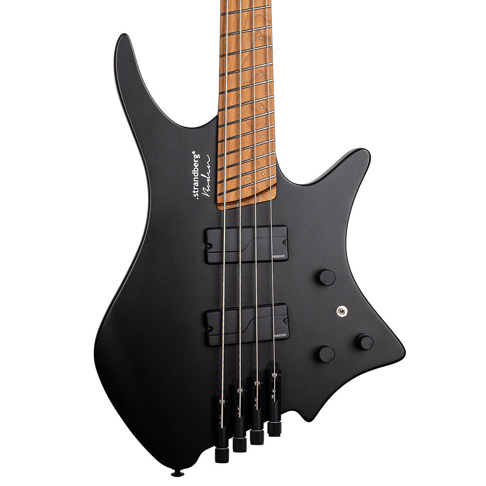 Strandberg Boden Bass Standard 4 Black Metallic Bass Guitars