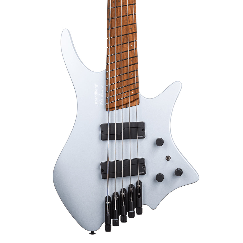 Strandberg Boden Bass Standard 5 Blue Aura Metallic Bass Guitars