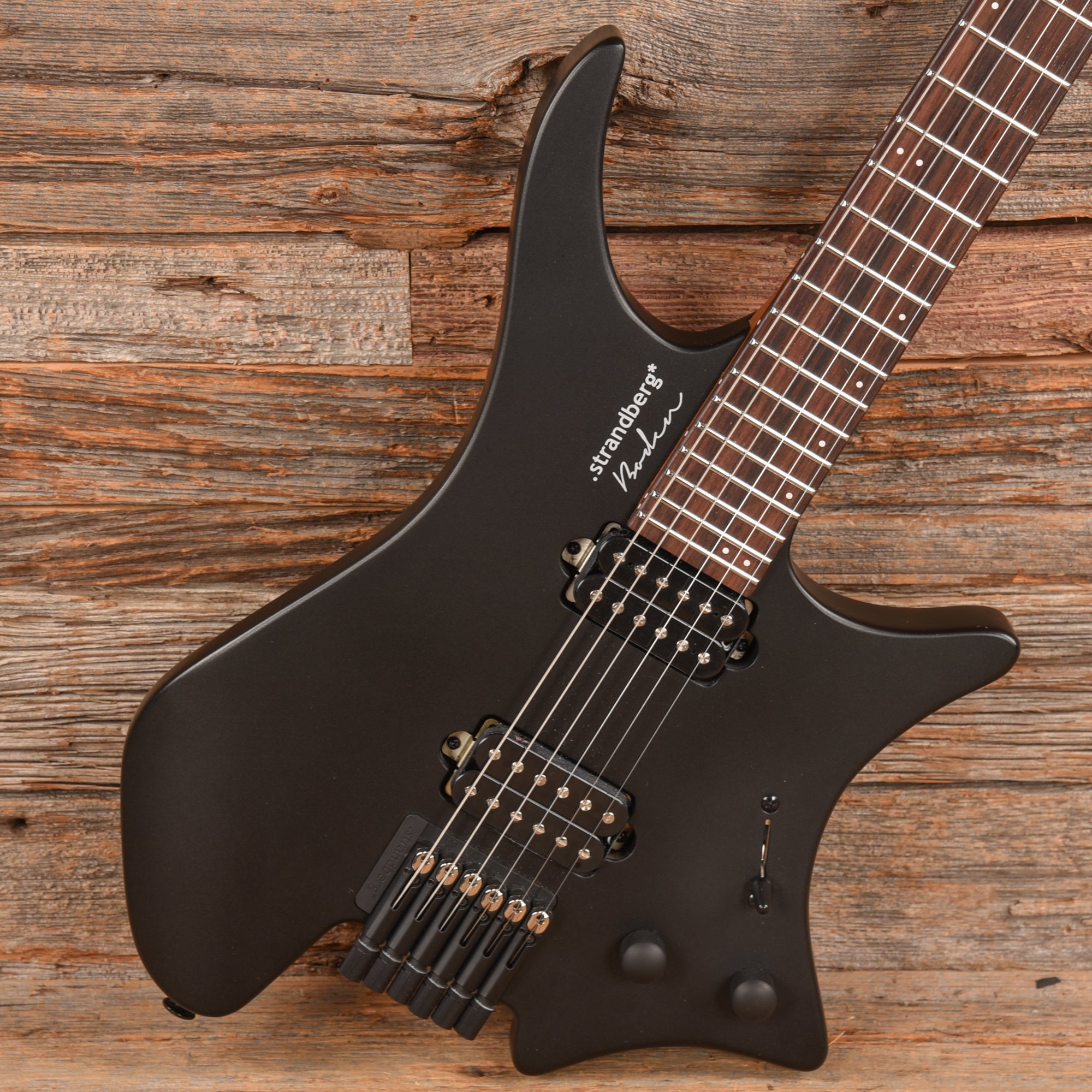 Strandberg Boden Essential 6 Black Granite Electric Guitars / Solid Body