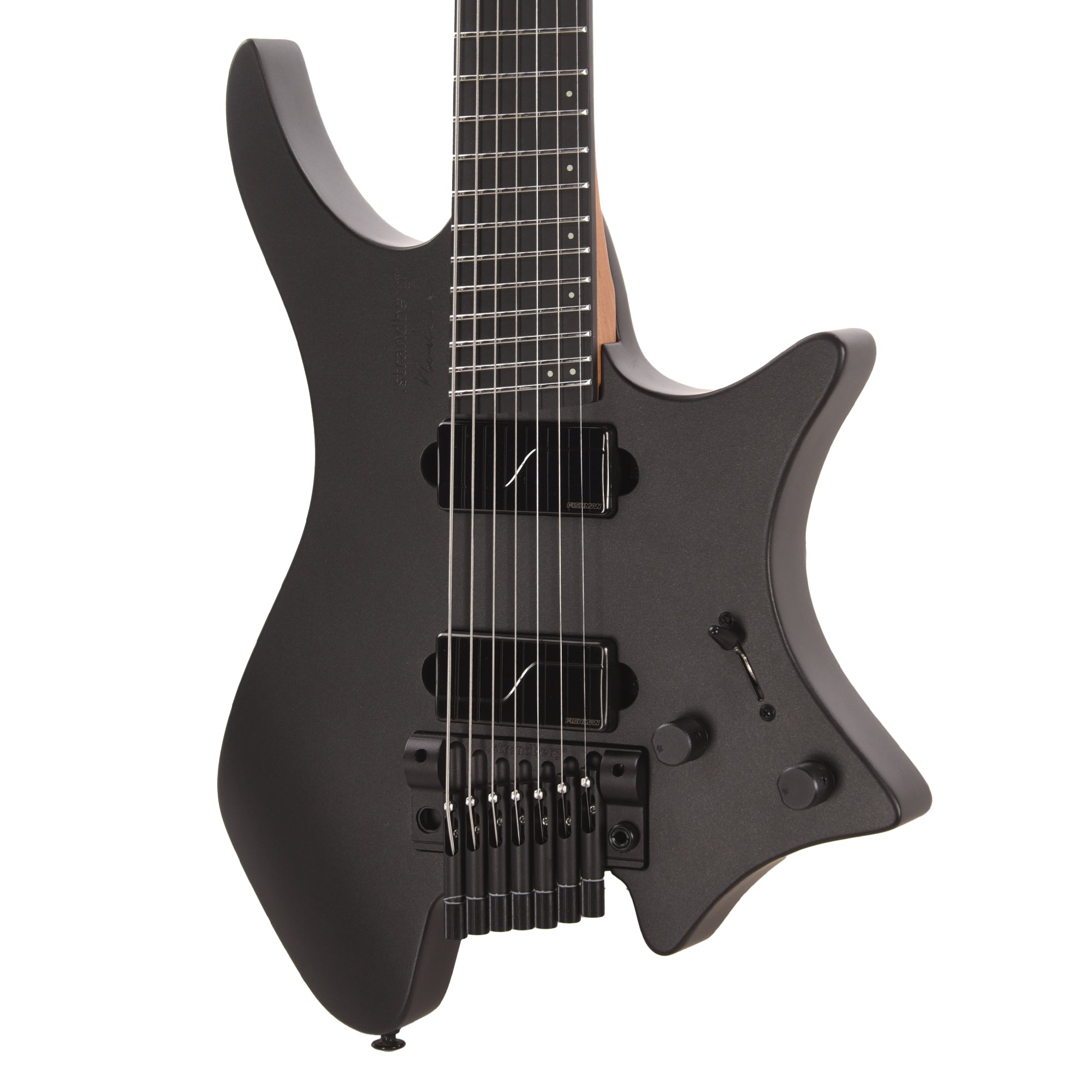 Strandberg Boden Metal NX 7 Tremolo Black Granite Electric Guitars / Solid Body