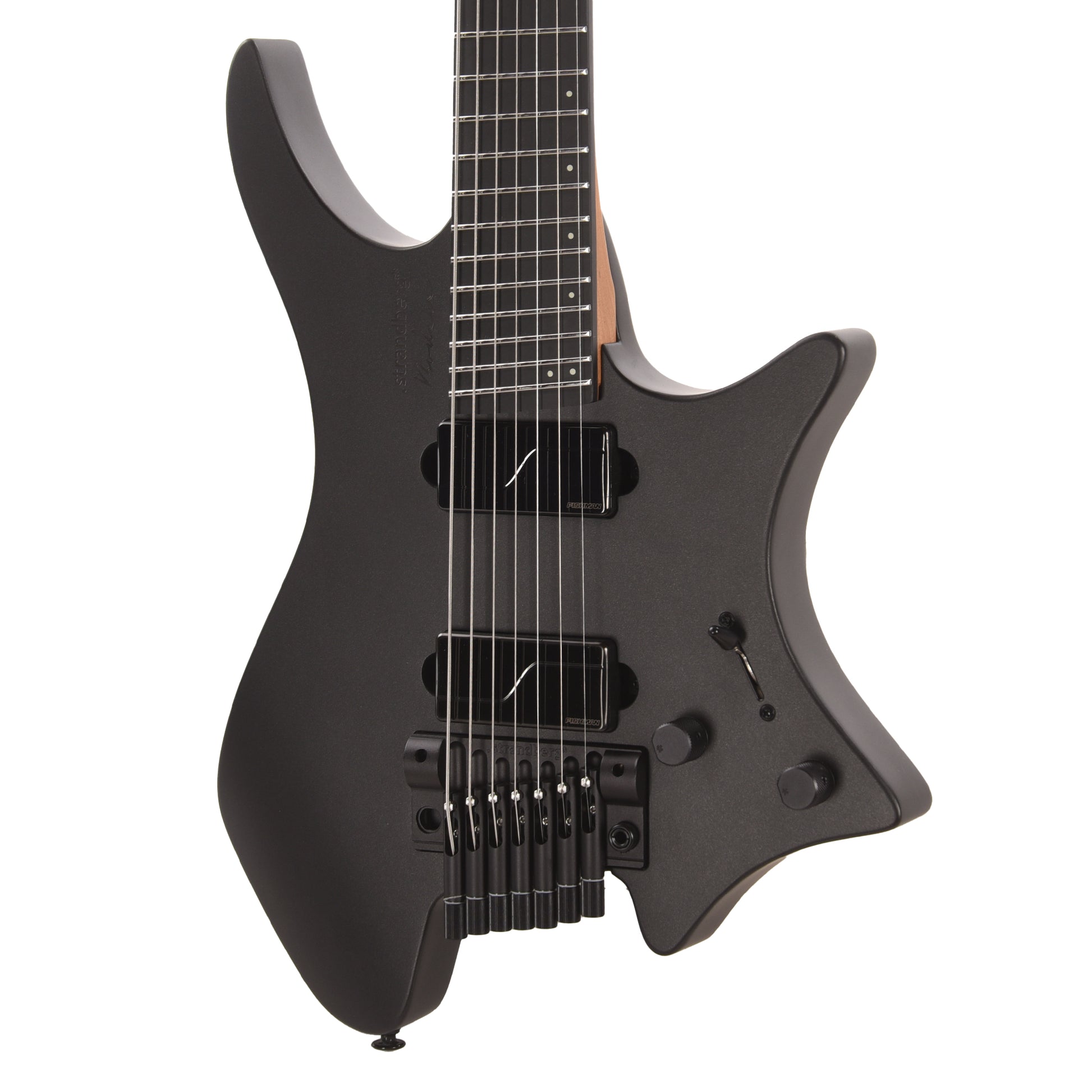 Strandberg Boden Metal NX 7 Tremolo Black Granite Electric Guitars / Solid Body