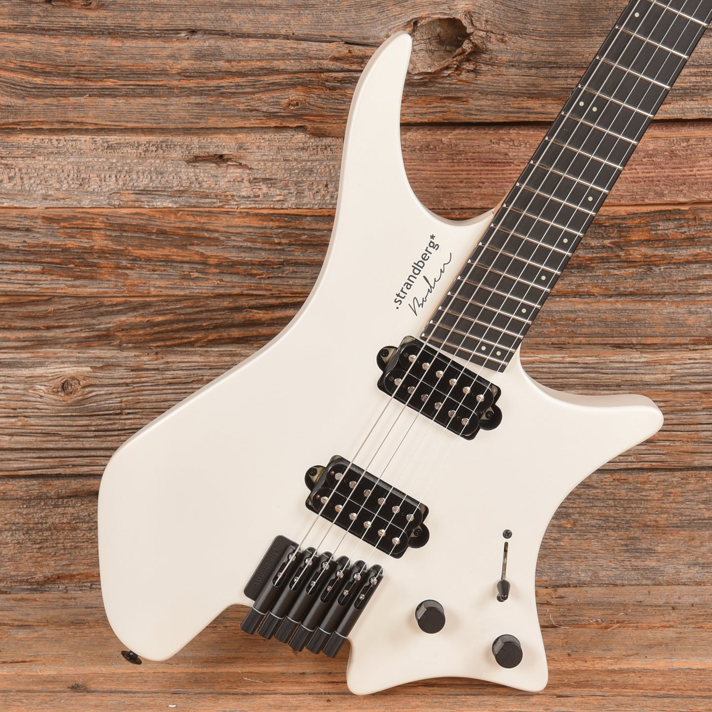 Strandberg Boden Metal NX6 White Electric Guitars / Solid Body
