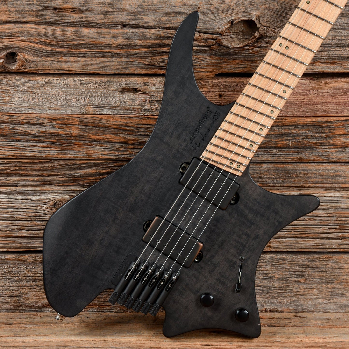 Strandberg Boden OS 6 Tranparent Black 2015 Electric Guitars / Solid Body
