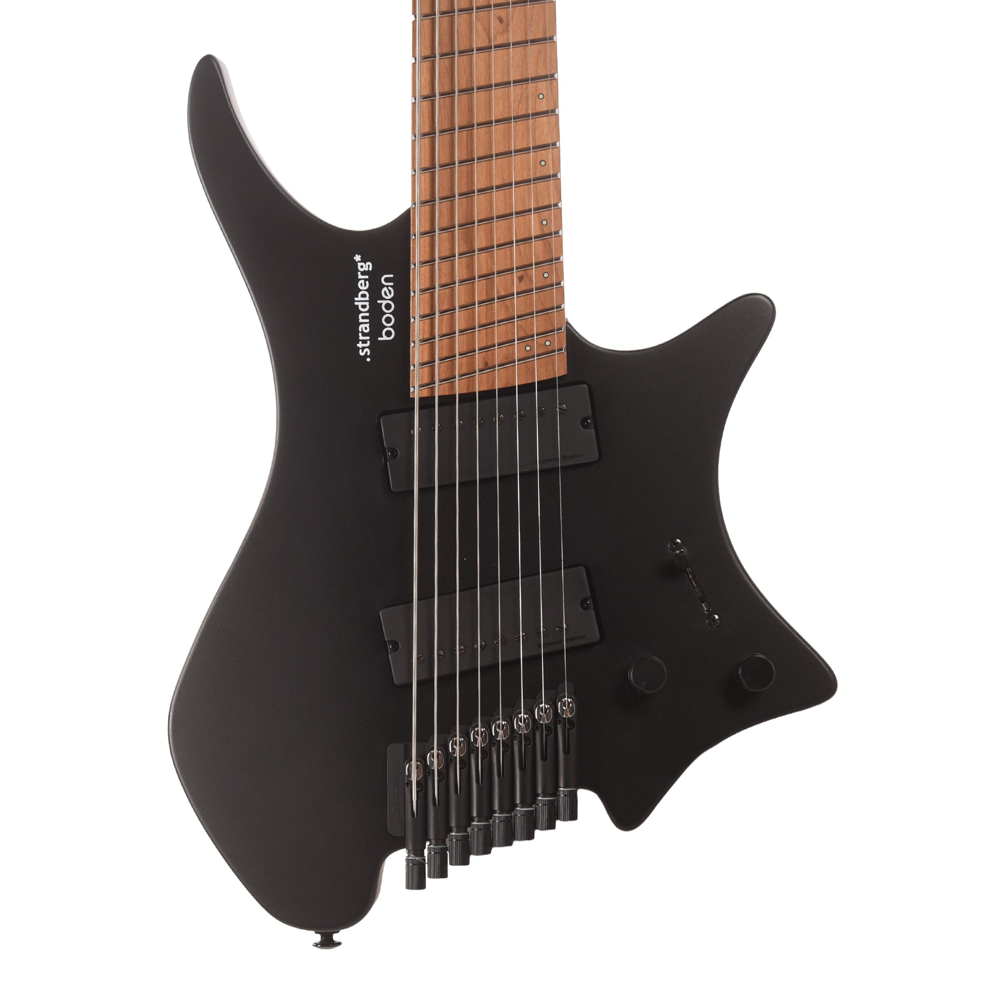 Strandberg Boden Standard N2.8 Black Satin Metallic Electric Guitars / Solid Body