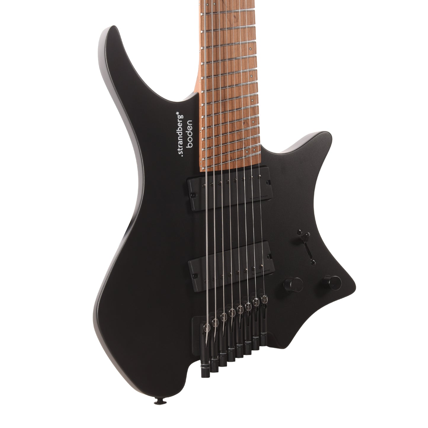 Strandberg Boden Standard N2.8 Black Satin Metallic Electric Guitars / Solid Body